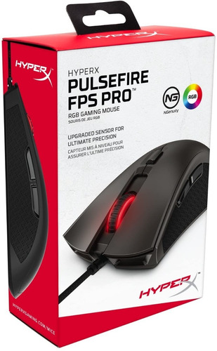 Rgb Gaming Mouse Hyperx Pulsefire Fps Pro - Super Precio!!