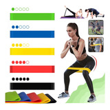 Kit De 5 Bandas Elasticas Isometricas Pro Fitness Ejercicio