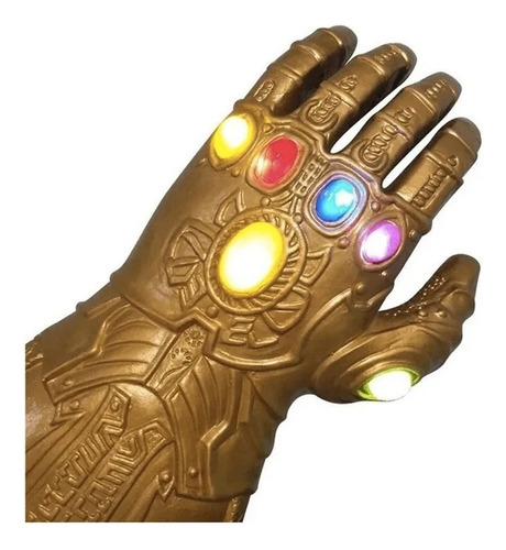 Manopla Do Infinito Thanos Luva Infantil Articulada Fantasia