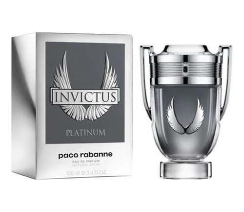 Invictus Platinum Paco Rabanne Edp 100ml/parisperfumes Spa