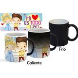 Taza Magica Princesas Disney Cenicienta 