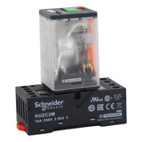 Schneider Rumc21b7 Relevador De Control Y Base Ruzc2m 