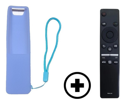 Combo Funda Y Control Compatible Con Samsung  Tecla Netflix