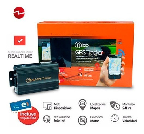 Gps Tracker En Tiempo Real Rastreador C/chip Telefono