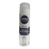 Espuma De Barbear Sensivite Nivea Men 200ml + 120 Barbas