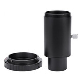 T-mount + Anel + Tubo Extensor Para Canon Eos Ef Dslr