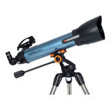 Telescopio Celestron Inspire 100az Refractor Color Azul