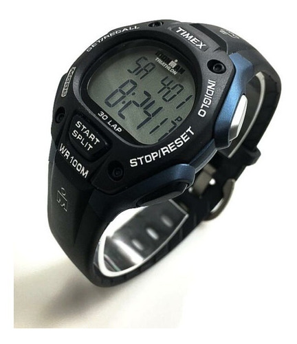 Reloj Ironman Triatlon Timex Triathlon Correr Luz Indigo