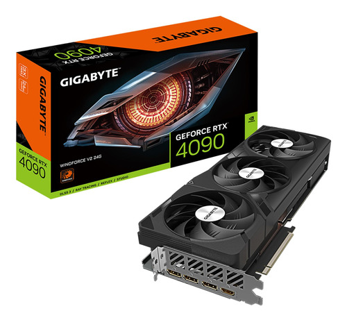 Gigabyte Tarjeta Gráfica Geforce Rtx 4090 Windforce V2 24g,