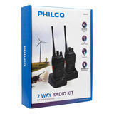 Radio Transmisor Philco Md216 2uni Ideal Guardia Color Negro