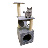 Arranhador Gato Base Elegance Caixa Toca C/ Brinquedo