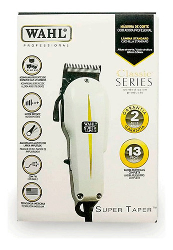 Maquina De Corte Super Taper Wahl Con Cable