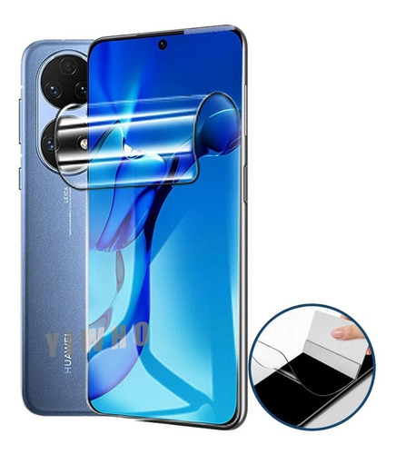 Protector Pantalla Para Huawei Hidrogel Flexible Brillante