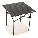 Mesa Waterdog Aluminio Enrollable Ta560 70x70 Color Negro