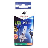 Lampada Farol Moto Led H4 35x35 6 Leds Cb 300 Xt 660