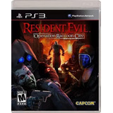 Residen Evil Operation Raccoon City - Fisico - E/gratis  Ps3