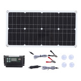 Cargador De Batería Solar 250w Kit De Panel Monocristalino 1