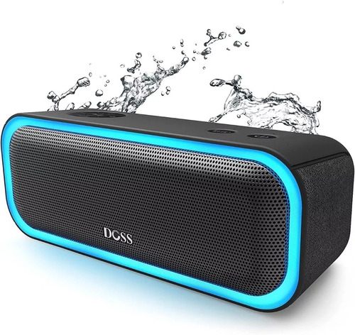 Parlante  Doss Soundbox 20w Luces Bluetooth Extra Bass
