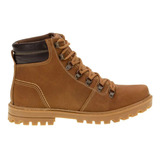 Bota De Couro Masculina Coturno Pegada Casual Original