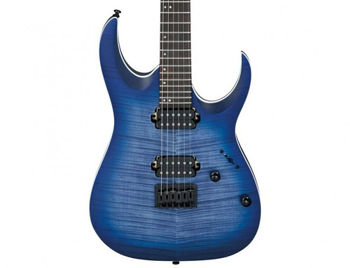 Guitarra Electrica Ibañez  Rga  Azul Sombreada Rga42fm-blf