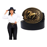 Cinto Country Fivela Masculino Feminino Cowboy Rodeio