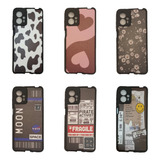 Funda Rígida Decorada Varios Diseños Para Motorola G13