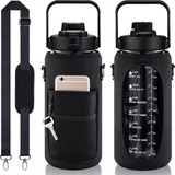 Botella Deportiva + Funda Para Celular + Correa 2l