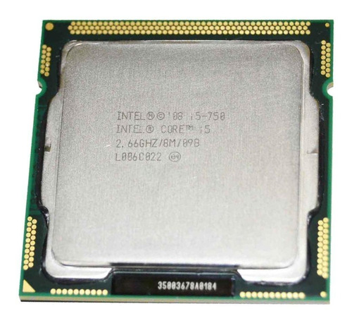 Procesador Intel Core I5-750 4 Núcleos Y  3.2ghz