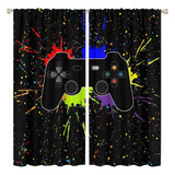 Cortinas De Gamepad Para Niños, Niñas, Adolescentes, Control