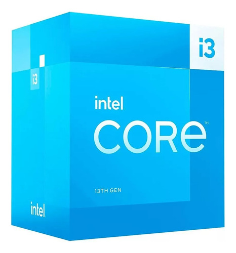 Procesador Intel Core I3 13100 4.5 Ghz Raptor Lake 1700 1