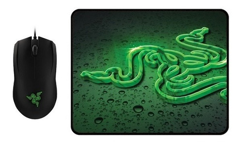 Mouse Razer Abyssus Lite + Mousepad Goliathus Mobile