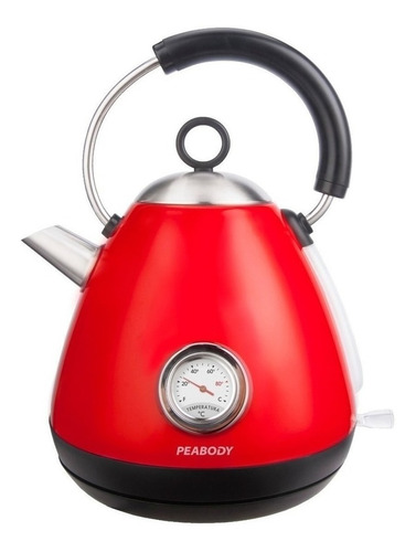 Pava Eléctrica Vintage Peabody Pe-kv8215 2000w 1.7l Rojo