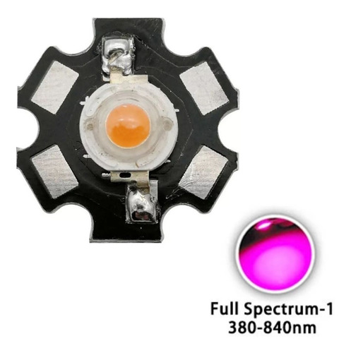 Led Chorro 3w De Potencia Full Espectro