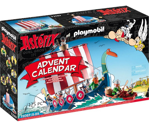 Playmobil Asterix Calendario De Adviento Piratas 71087 Pg