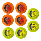 8 Ceras Para Cabello 5d Baregk Hair Wax Naranja/verde