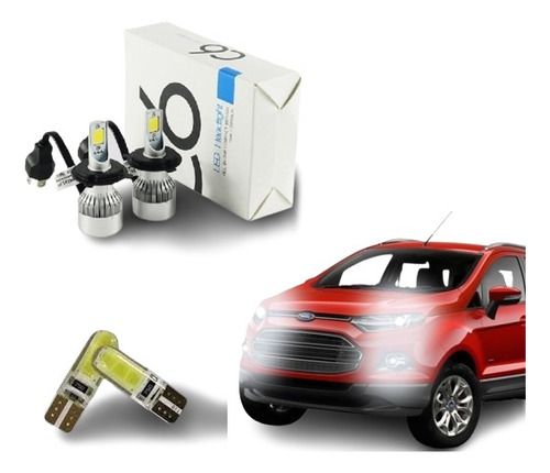 Kit Luces Led Cree Ford Ecosport 16.000 Lumenes Promo