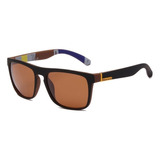 Óculos De Sol Esportivo Surf Marca Vinkin Polarizado Uv400 Cor Marrom