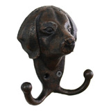 Gancho Decorativo Cachorro  Parede Ferro Cabideiro Jardim 