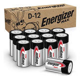 Baterías Energizer Max D, Baterías Alcalinas De Celda D De P