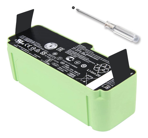 Roomba 1800li - Bateria De Iones De Litio Compatible Con Roo