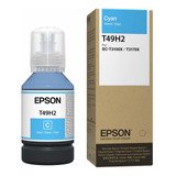 Tinta Epson T49h T49h200 Color Cian 140ml