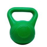 Pesa Rusa Kettlebell 12 Kg Pvc Funcional Cross Training Color Verde