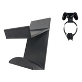 Suporte Universal Xbox Ps3 Ps4 1 Controle 6x7,5x12cm Preto