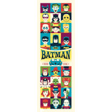 Planilla De Stickers Batman Mod 03 Aprox 28cm