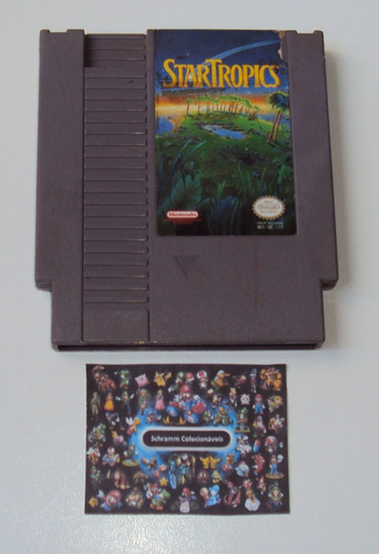 Cartucho Star Tropics Original Playtronic - Nintendo 8 Bits