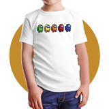 Polera Niños Among Us Estampado 100% Algodón Gme25