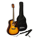 Washburn Ad5cepack Tos Guitarra Electroacústica Tipo Texana