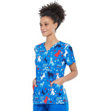 Scrubs Mujer De Uniformes Clínicos - Estampado - Cherokee