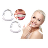 2 X Carillas Dentales Postizas Para Sonrisa Superior/inferio