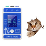 Monitor Veterinario De Mano Con Bluetooth Am6100, Oximetro